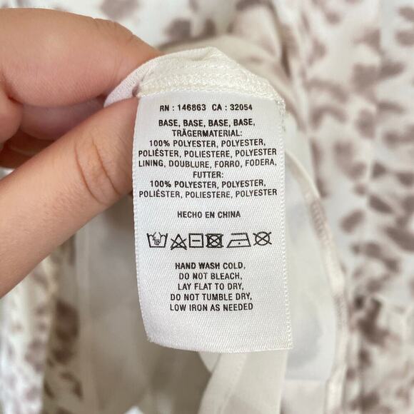 ANTHROPOLOGIE Felix Tunic Swing Dress Mare Mare Leopard Size Small - Picture 8 of 9